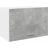 vidaXL Bovenkast Lyon 60x31x40 cm bewerkt hout betongrijs