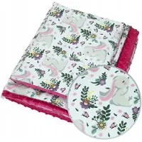 Kerstin Baby Deken & Minky Kussen Set 75x100 cm