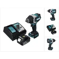 Makita DTW 701 RF1 accu slagmoersleutel 18 V 700 Nm 1/2" XPT Borstelloos + 1x oplaadbare accu 3.0 Ah + lader