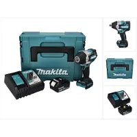 Makita DTW 701 RF1J accu slagmoersleutel 18 V 700 Nm 1/2" XPT Borstelloos + 1x oplaadbare accu 3.0 Ah + lader + Makpac
