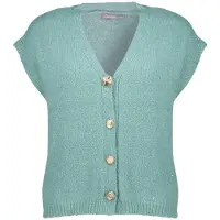 Geisha knitted gilet with buttons 64584-14 602
