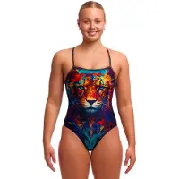 Funkita - Women's Single Strap One Piece - Badpak 34, meerkleurig