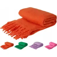 SuperMerchantEU - Decoratieve Deken - 160x130 cm - Zacht - Verschillende Kleuren - Franje