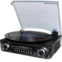 Roadstar TTR9645 draaitafel zwart - Bluetooth 4.0 - 10 m bereik