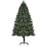 HOMCOM kerstboom, 180 cm, kunstmatig, met dichte takken, ideaal voor de kerst