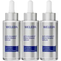 Weleda 3x Blauwe Gentiaan & Edelweiss Anti-pigment Brightening Serum 30 Ml