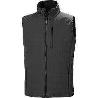 Helly Hansen Bodywarmer Men Crew Insulator Vest Ebony-M