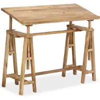 DKD Home Decor Tekentafel 116x50x76 cm massief mangohout