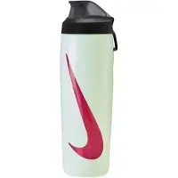 Nike Refuel Locking Bidon 709ML Lichtgroen Rood Zwart
