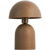 Leitmotiv Boaz LED Tafellamp | 1x E27 25W | Mocha brown