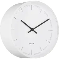 Karlsson Odense Deep Wandklok | Ø21.5cm | Wit