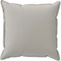 vidaXL Kussensloop 2 st HOUTEN Grijs 55 x 55 cm Polyester