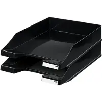 HAN brievenbak - KLASSIK - 255 x 348 x 65mm - zwart - stapelbaar - HA-1027-X-13