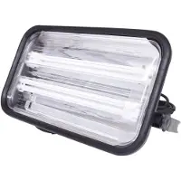 Ks Tools werklamp, model 150.4260, afmetingen 495 mm x 285 mm, materiaal: polycarbonaat (PC), met rubberen behuizing