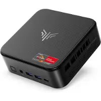 NiPoGi E3B Mini PC - AMD Ryzen 7 7730U(tot 4,5GHz) - 16GB LPDDR4X 1TB SSD - Radeon Graphics Windows11 Pro - WiFi 6 - BT 5.2 - Mini Desktop
