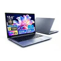 Ninkear YBook15 15.6" 2‑in‑1 Laptop - 360° Scharnier Touchscreen - AMD Ryzen 3 3200U - 15,6 Inch FHD IPS - 16 GB DDR4 512 GB SSD - Donkergrijs - Voor Werk En Studie