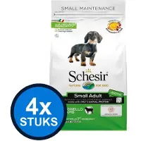 Schesir 4x Hondenvoer Droog - Onderhoud Kleine Rassen - Lam - 2kg