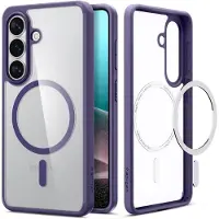 Spigen Hoesje Geschikt voor Samsung Galaxy S26 Plus - Ultra Hybrid MagFit Case - Compatibel met MagSafe / Qi2 - Back Cover Paars
