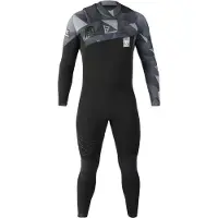 Brunotti - Gravity Fullsuit 5/3mm Men Wetsuit | Black + Grey - XL