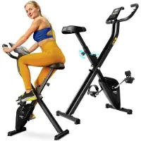 Trex Sport TX-320XB Flix – Stationaire Fiets – Hometrainer – Fitness Fiets – Verstelbare X-Bike met Antislippedalen – LCD-Display – Tot 100 kg
