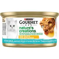 Gourmet natures creations filet tonijn - 24x85 gr - Kattenvoer - Kattenbrokken