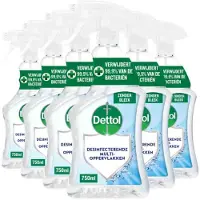 Dettol 6x Desinfecterende Multi-Oppervlakken Spray 750 ml