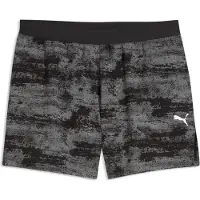 Puma Sportbroek grijs / zwart / wit