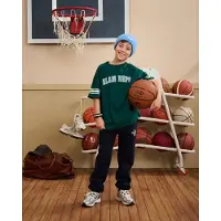 Z8 kids T-shirt met tekst - groen Jongens Stretchkatoen Ronde hals Tekst - maat 92/98