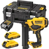 DeWalt DCN210SD2-QW 18V XR 18Ga BL Minibrad afwerktacker | 2x 2.0Ah 18V XR accu's + 4A lader | in TSTAK koffer - DCN210SD2-QW