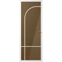 Svedex Binnendeuren NC102 Brons glas | Afgelakt met Superlak | Deurengigant.nl
