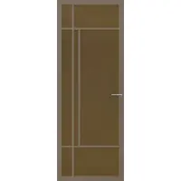 Svedex Binnendeuren NC201 Leem Taupe Brons glas | Afgelakt met Superlak | Deurengigant.nl