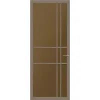 Svedex Binnendeuren NC204 Leem Taupe Brons glas | Afgelakt met Superlak | Deurengigant.nl