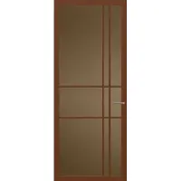 Svedex Binnendeuren NC204 Cacao Bruin Brons glas | Afgelakt met Superlak | Deurengigant.nl