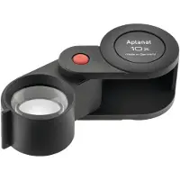 Eschenbach 118210 Inslagloep Vergrotingsfactor: 10 x Lensgrootte: (Ø) 23 mm Zwart