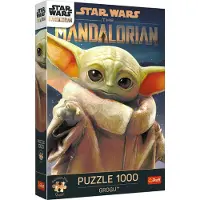 Trefl Premium Plus kwaliteit, Star Wars Grogu puzzel, 1000 stukjes, thema: televisie/film