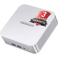 GEEKOM A7 Mini PC met AMD Ryzen 5 7545U (krachtiger dan 7730U/6600U), 16GB DDR5 | 500GB M.2 SSD Mini Desktop PC met Windows 11 Pro | AMD Radeon 740M | 6xUSB | 8K
