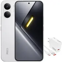 Xiaomi Poco X8 Pro Max 5G smartphone, 12/256 GB, 6,83 inch scherm, 6800mAh batterij, dual SIM, wit