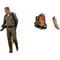 OEM Rugzakblazer, 63cc 2-takt motor, 1,8 liter brandstofreservoir, maximale snelheid 6800 tpm, maximale luchtstroom 0,3 m³/s, ergonomisch ontwerp