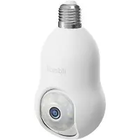 Hombli slimme buitencamera, Bulb Cam 2K, wit