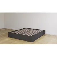 Emma Original Storage Bed 140x200 cm – Donkergrijs