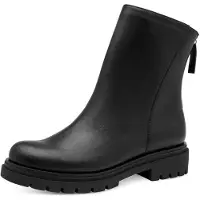 Marco Tozzi Dames Enkellaarsje 2-25417-47 001 F-breedte Maat: 39 EU
