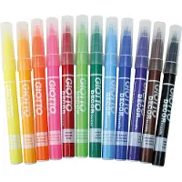 Giotto Textielstiften Decor Textile 12-set (+3 jaar)