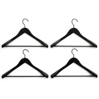 HAY Smooth Kledinghaak - Set van 4 Wide | With Bar