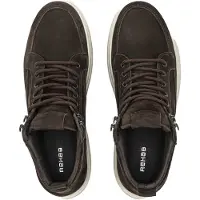 Rehab Sneakers bruin nubuck leer rubberzool