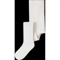 Name it MINI gebreide maillot - wit Meisjes Stretchkatoen Effen - maat 98/104