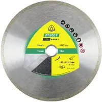 Klingspor DT 600 F Diamond Separator Discs | 230 x 1,9 x 22,23 mm 1,9 x 7 mm Rand gesloten
