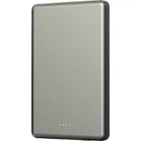 Denver PQCW-5010 Wireless powerbank 5000 mAh Fast Charge LiPo Zwart Statusweergave