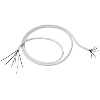 Bachmann Kabel, 1,5 meter, wit, 5G2.50, type AEH/AEH H05VV-F 5G2.50, ongeverpakt
