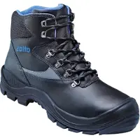 Atlas Werkschoen Ergo-Med 500 Blueline Hoog S3 + KN | Zwart W14 | Maat 48 - 00.012.148.48