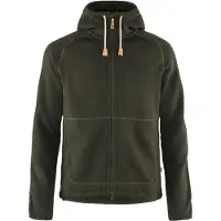 Fjällräven - Övik Fleece Hoodie - Fleecevest L, olijfgroen